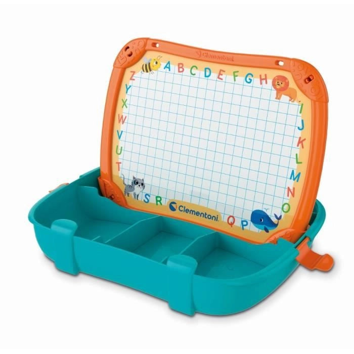 Clementoni - Custodia magnetica con lettere e animali - Dai 3 anni