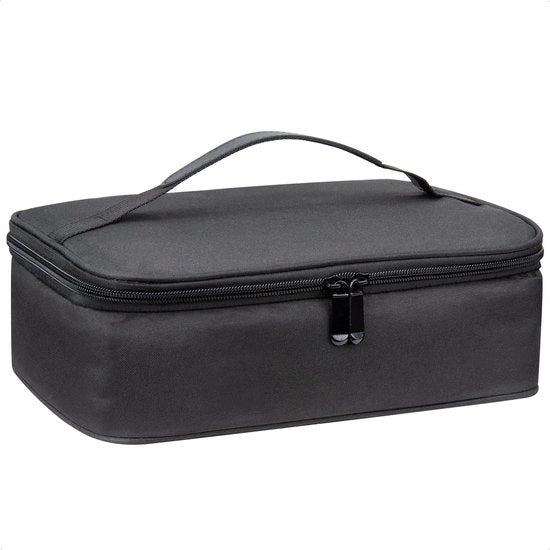 Tas Geïsoleata per Picnic, Tas Isolante per Lavoro e Scuola, Tas Termica per Uomini e Bambini, Tas da Pranzo Geïsoleata, Tas da Pranzo Termica, Tas da Pranzo Leggera, Tas da Pranzo Impermeabile (Nero)