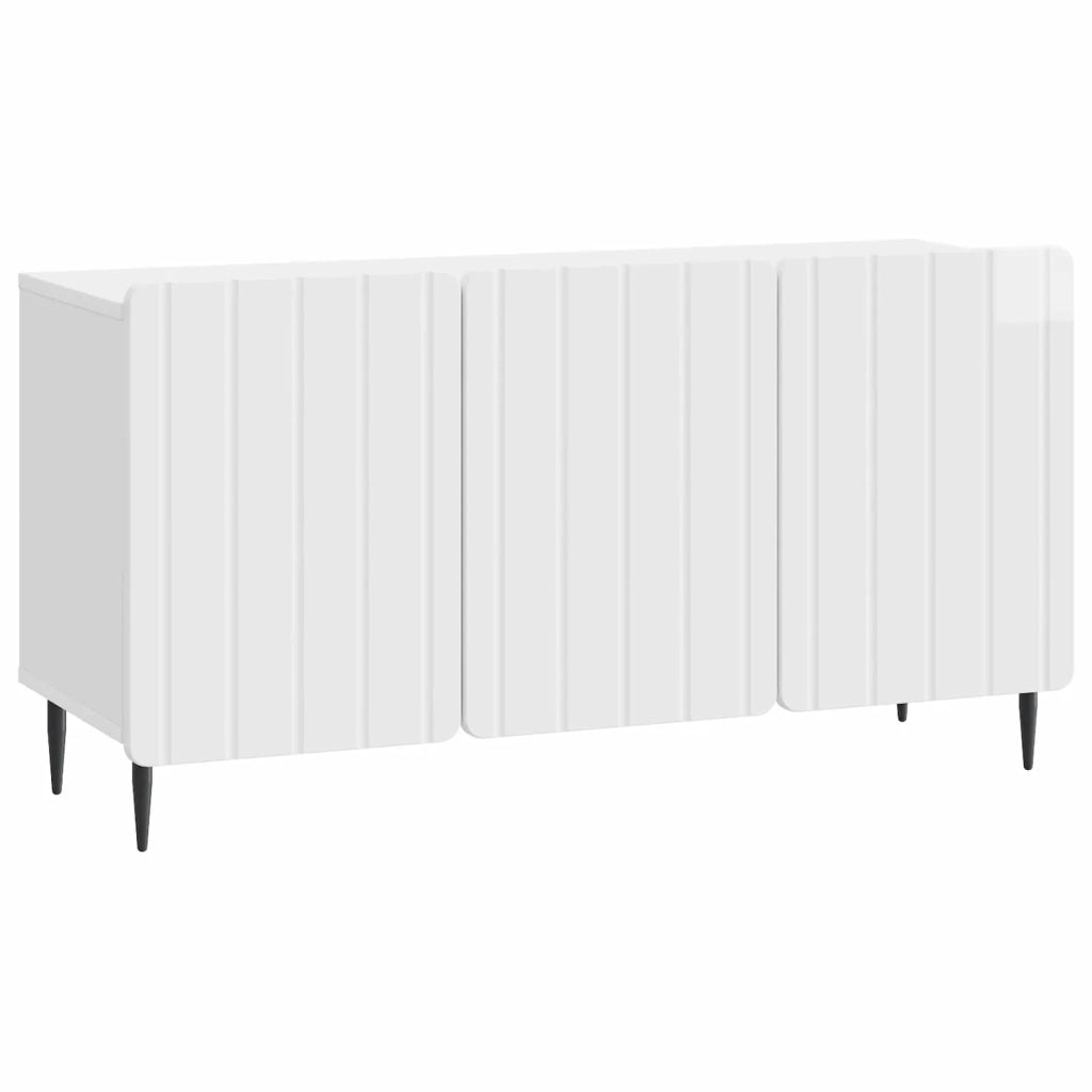 Mobile TV 99 x 34,5 x 52 cm Bianco Lucido Legno ingegnerizzato 894489