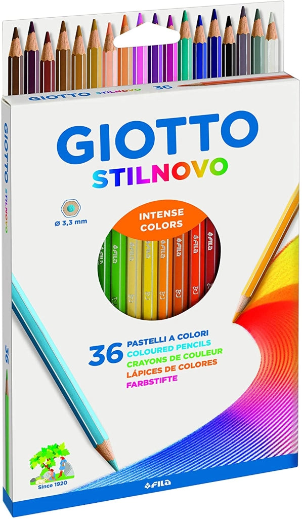 GIOTTO STILNOVO PASTELLI COLORATI 36 PZ