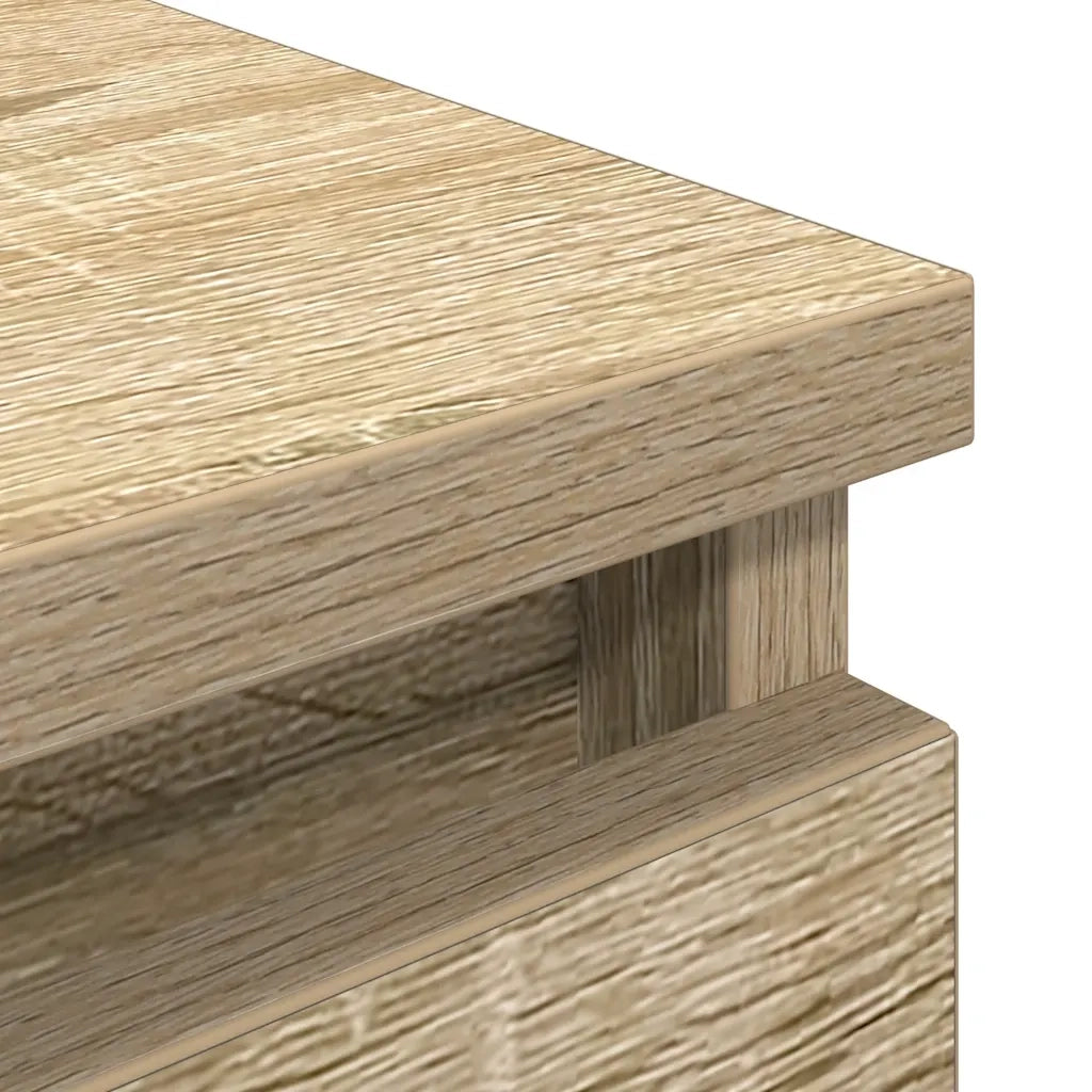 Mobile Porta TV Rovere Sonoma 100x35x54 cm in Legno Multistrato 861798