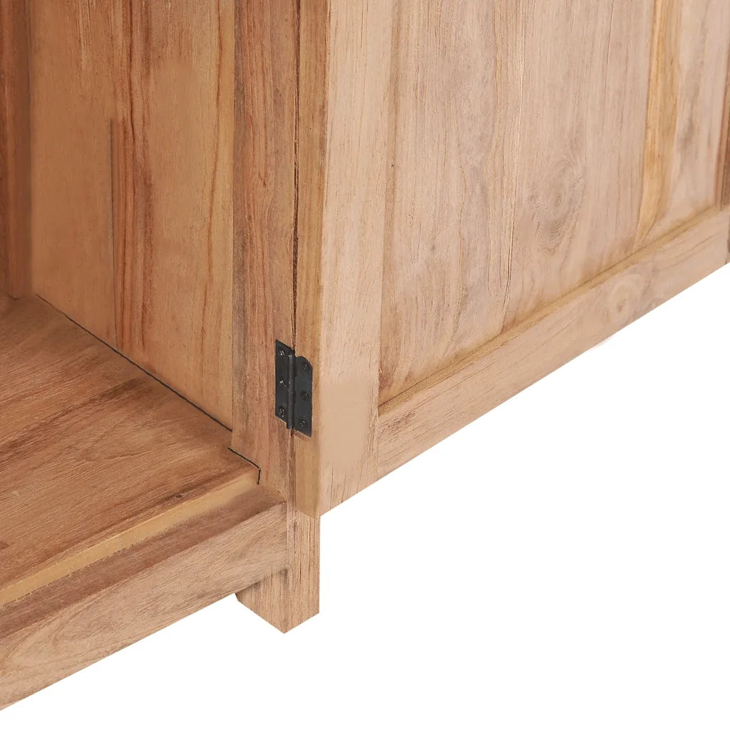 Credenza | Madia | Buffet da pranzo | Armadio da pranzo 50x30x90 cm in Legno Massello di Teak