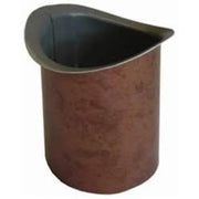 Gronda alluminio pat.rame bocche tte 80 sagomata