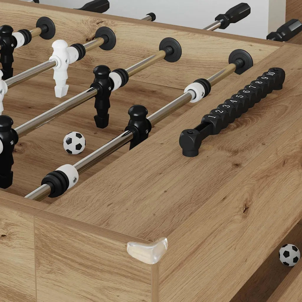Tavolo da Foosball Rovere Artigianale 146,5 x 74 x 85 cm