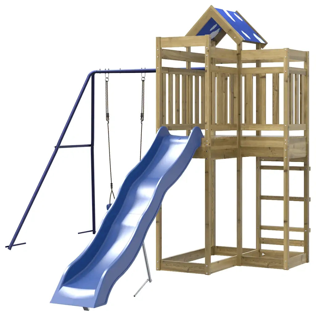 Set da Gioco da Esterno in Legno di Pino Impregnato 3279000