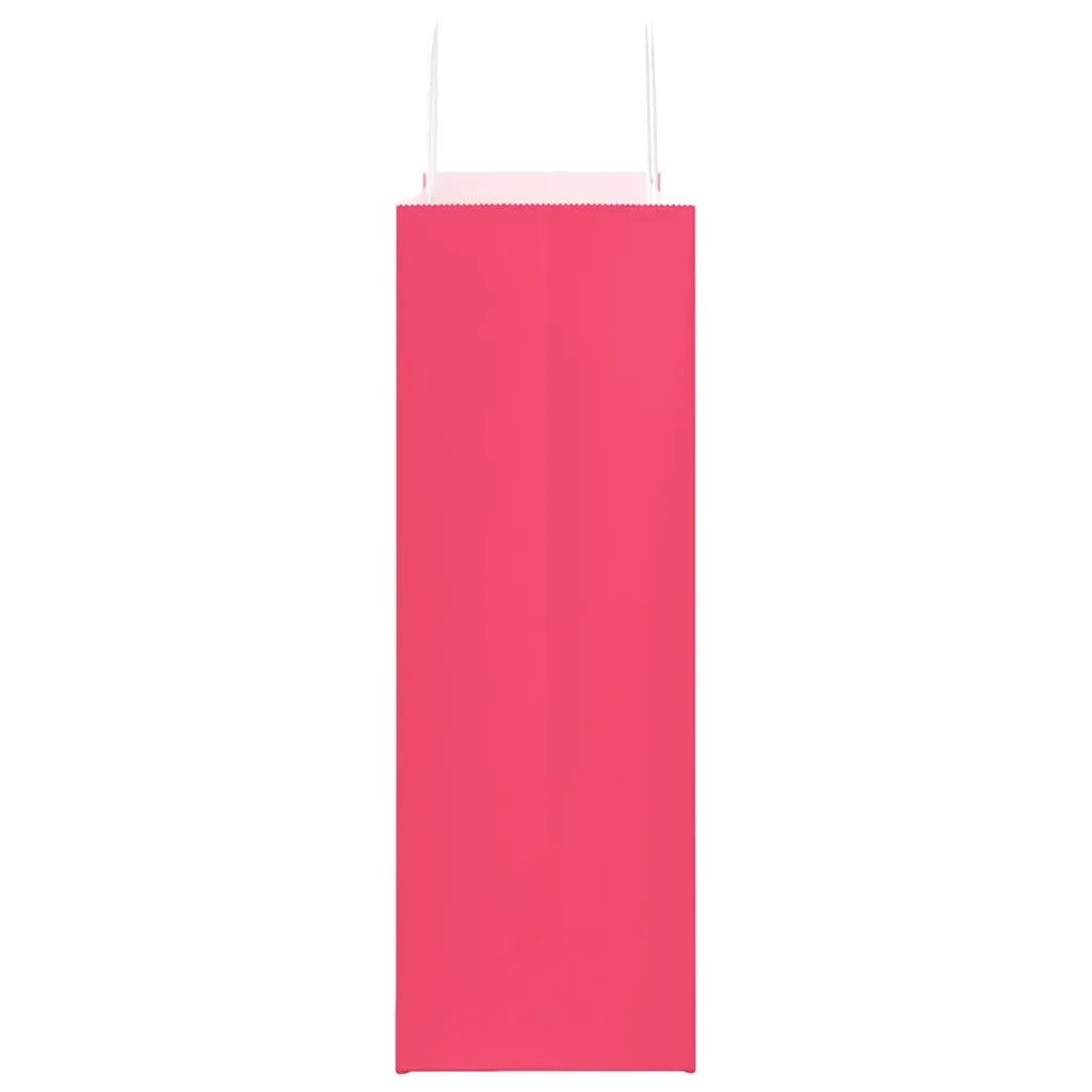 Sacchetti di Carta 250 pz con Manici Rosa 45x17x48 cm CFW6815290