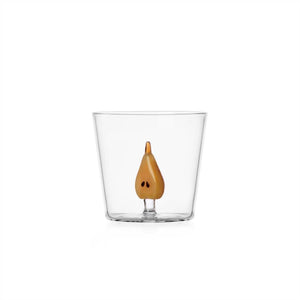 Bicchiere Fruits e  flowers tumbler mezza pera 2 pezzi  ichendorf