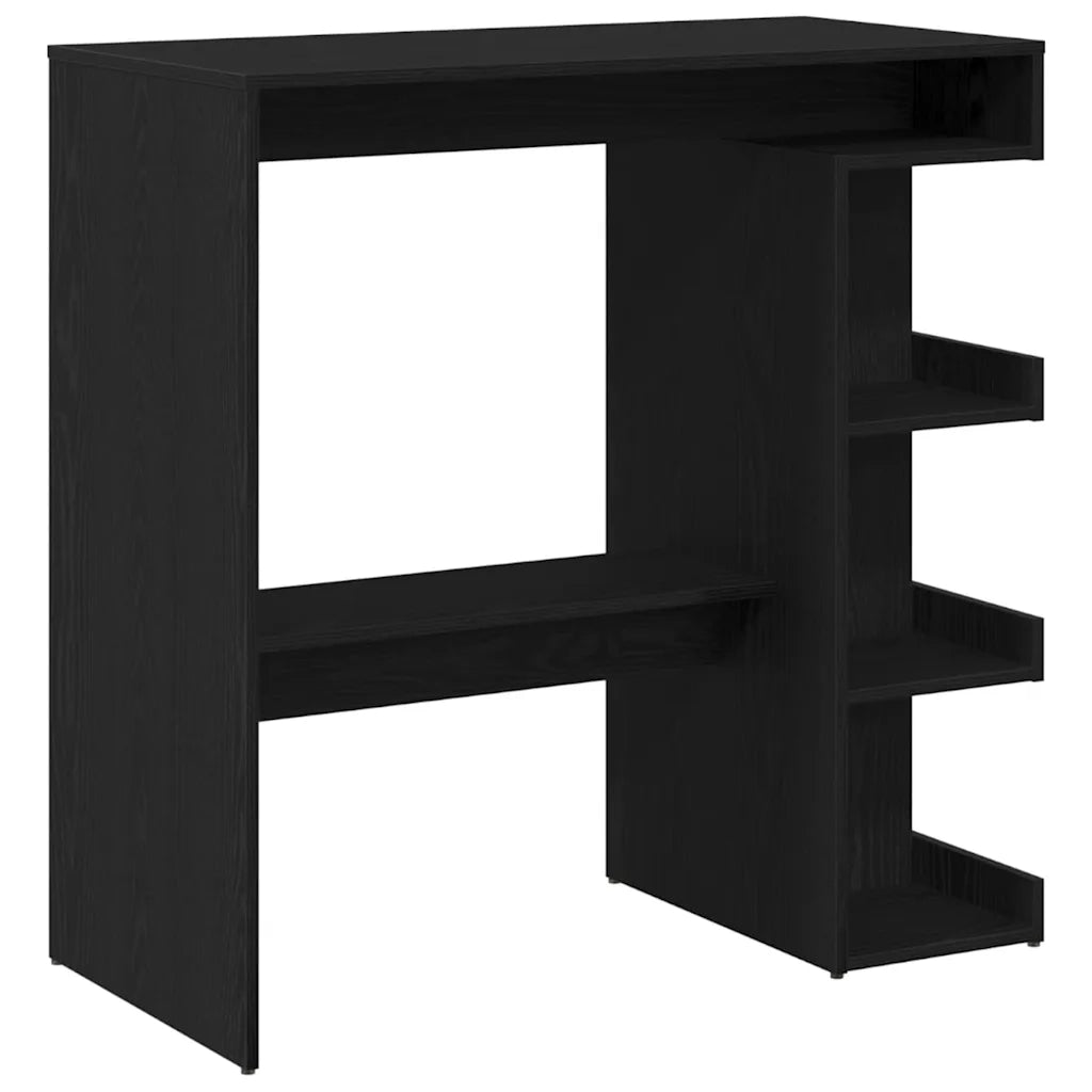 Tavolo da bar Rovere Nero 100 x 48 x 101,5 cm Legno multistrato 862705