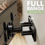 Supporto per TV regolabile per schermi da 32 a 85 pollici fino a 60 kg Max. VESA 600x400mm - Livello orizzontale