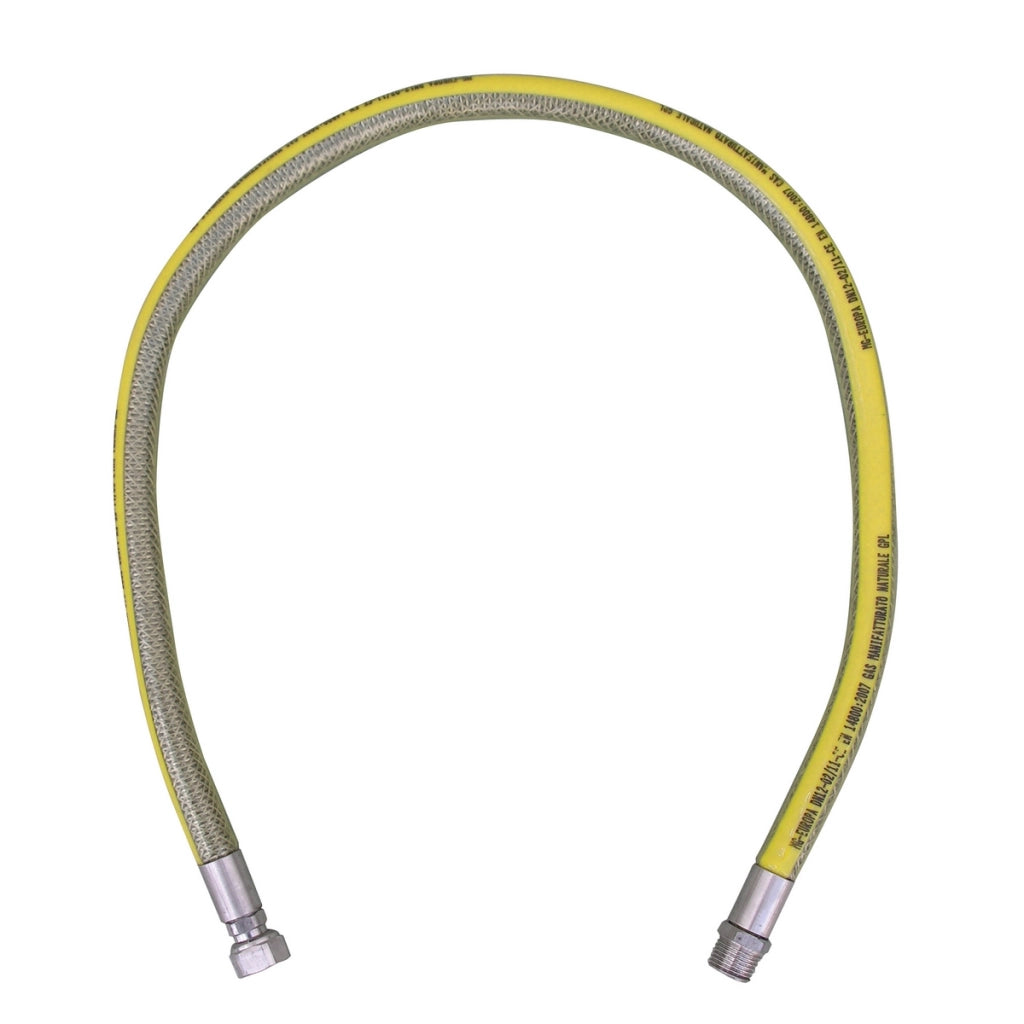 TUBO FLESSIBILE IN ACCIAIO MF PER GAS PARIGI- cm 150- PARIG- pezzi 1