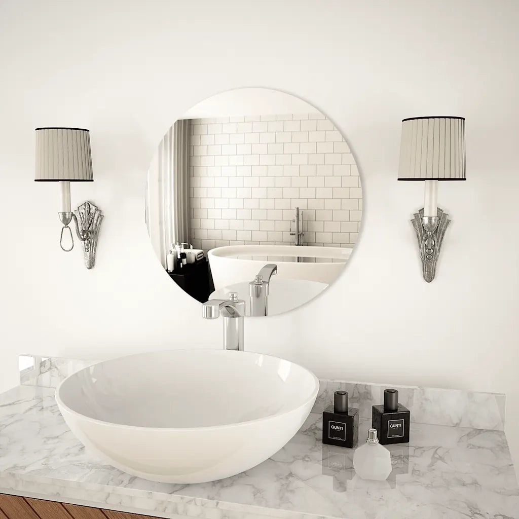 Specchio da Parete 50 cm in Vetro Circolare cod mxl 54032