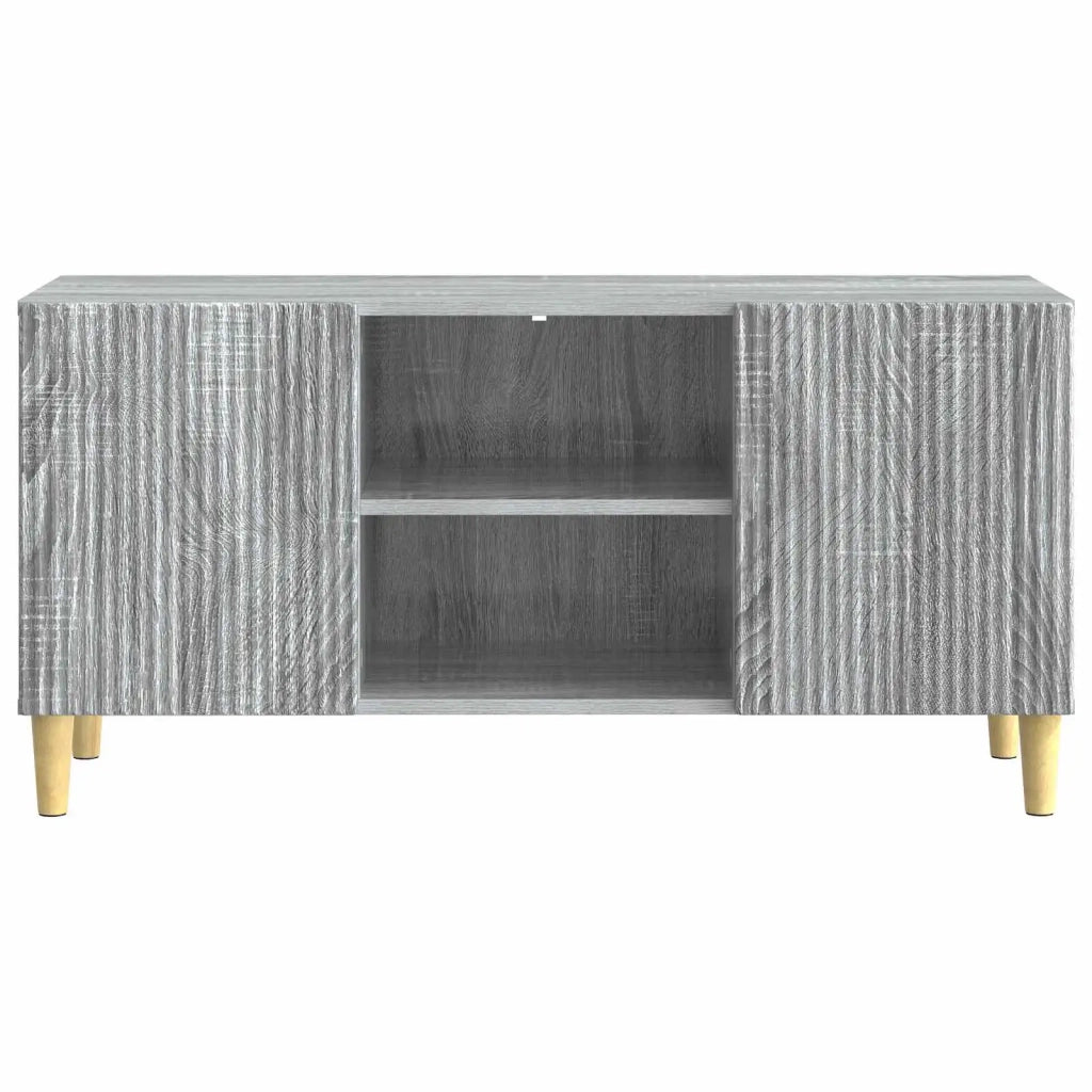Mobile TV Grigio Sonoma 102 x 34,5 x 50 cm Legno ingegnerizzato 894701