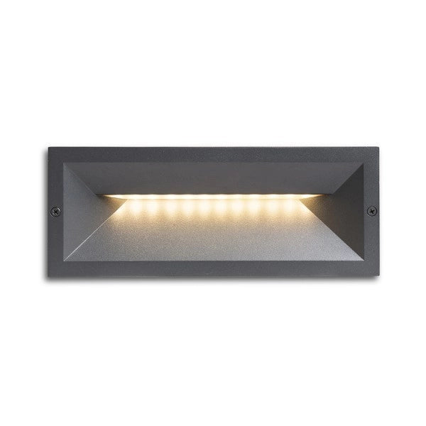 Lampada applique da esterno RAGG da incasso bianco 230V LED 12W IP65 3000K