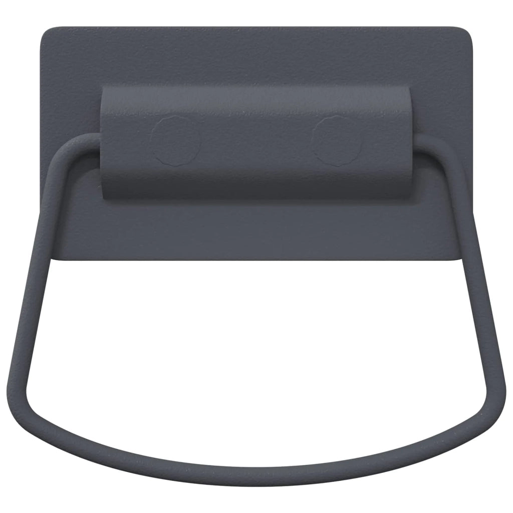 Maniglie per Armadi 2 pz Antracite 85 x 45 mm Metallo CFW7546854