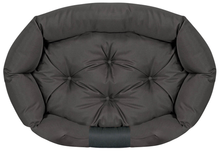 AIO FACTORY XXL Letto per cani 130x105 cm Personalizzabile Impermeabile Nero