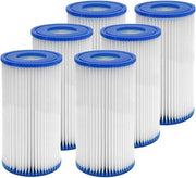 6 pezzi di filtri per la manutenzione quotidiana della piscina - Facili da sostituire - Tipo A/C filtro da sostituire - Filtro per piscina tipo III - Miglior prezzo.
