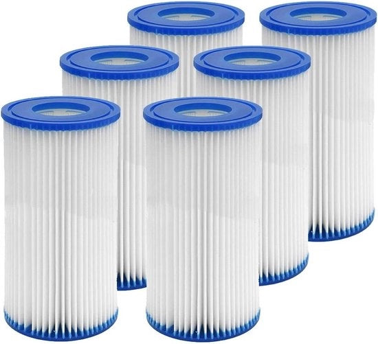 6 pezzi di filtri per la manutenzione quotidiana della piscina - Facili da sostituire - Tipo A/C filtro da sostituire - Filtro per piscina tipo III - Miglior prezzo.