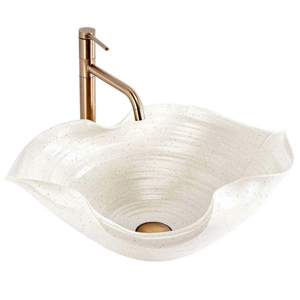 Lavabo Da Appoggio In Ceramica Rea Hm-02 Handmade Art