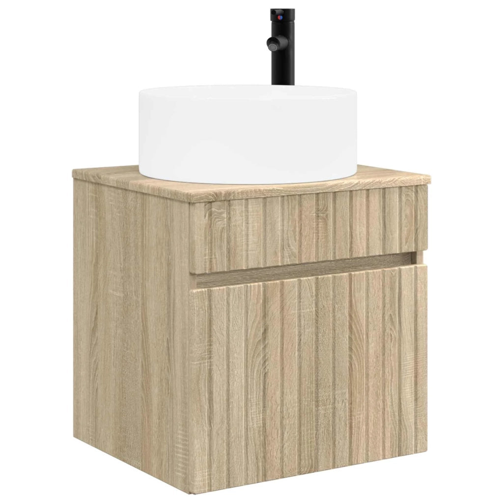 Set di Armadi da Bagno 4 pcs Rovere Sonoma 103,5 x 15,5 x 70 cm 3406665