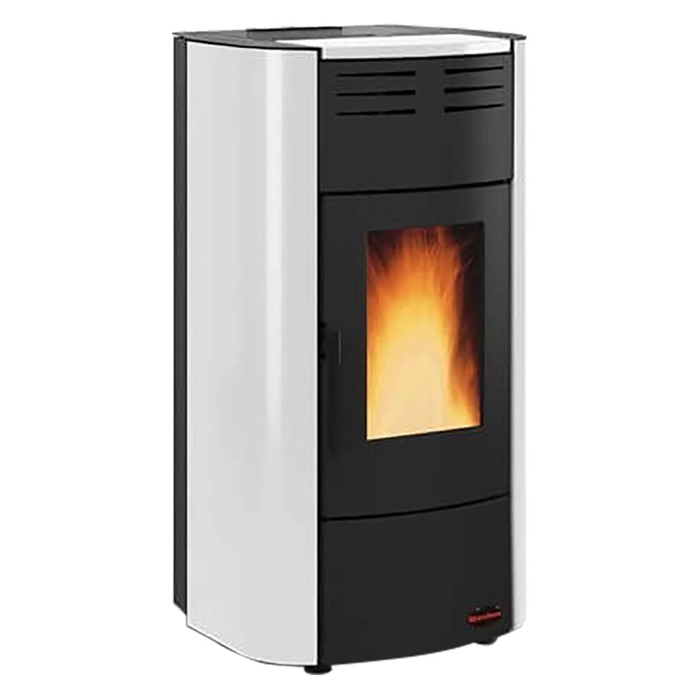 1pz termostufa a pellet 'raffaella idro h15' colore grlc (grigio luce) cod:ferx.7001519nlm