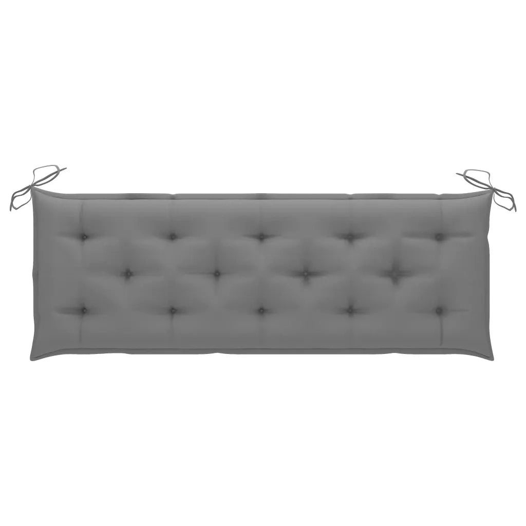 Panchina da Giardino e Cuscino 3 Posti 150cm Eucalipto Massello 3061012