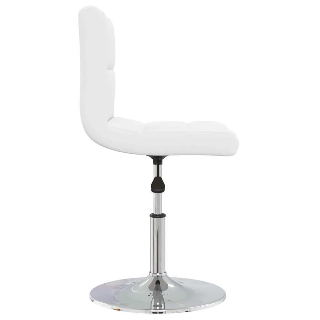 Sedie da Pranzo 2 pz Bianche in Similpelle cod mxl 62732