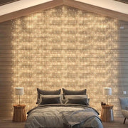 Luce a Led a Corda per Parete - 3 m x 3 m - 1200 led - Illuminazione Atmosferica