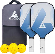 Impacco da 4 palline e Tasca Inclusa! Set di Pickleball a 7 pezzi Blu - Ideale per giocatori di tempo libero