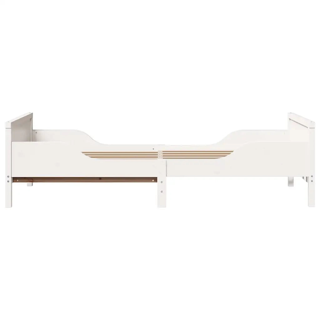 Struttura del letto Bianco 80 x 200 cm Legno multistrato