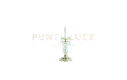 LUMETTO OPERA 1 LUCE CRISTALLO E ORO ATTACCO E14 H.35CM
