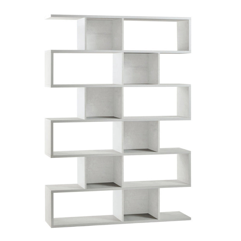 Libreria Modulare H215 L150 Kit Ossido Bianco cm 150x38x215h - Sarmog