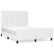 Giroletto con Testiera Bianco 140x190 cm in Similpellecod mxl 73939