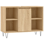 Mobile da Bagno | Armadio da bagno Rovere Sonoma 80x33x60 cm in Legno Multistrato
