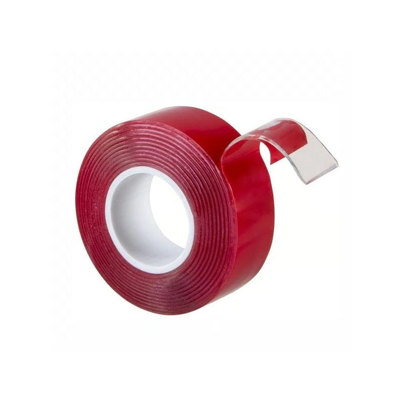 Nastro biadesivo extra forte 19 mm x 1,5 m trasparente