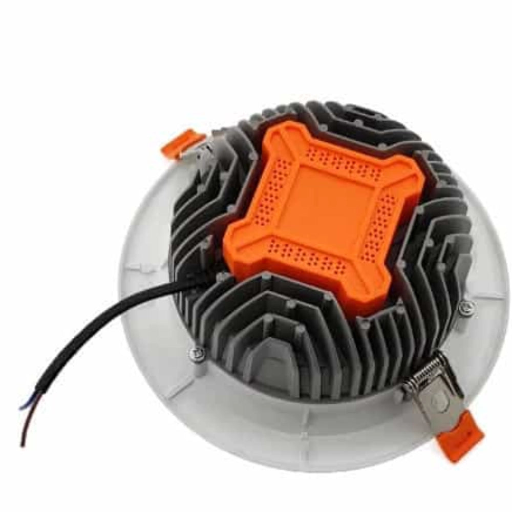 Optonica faretto da incasso led 20 watt 4500 k cob tuv pass 145° 1600 lumen