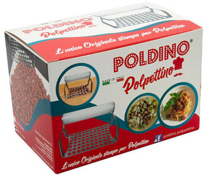 Poldino Polpettino Stampo per Polpettine di Carne 30 Fori Ø1,6 cm in Acciaio Lisa Luxury