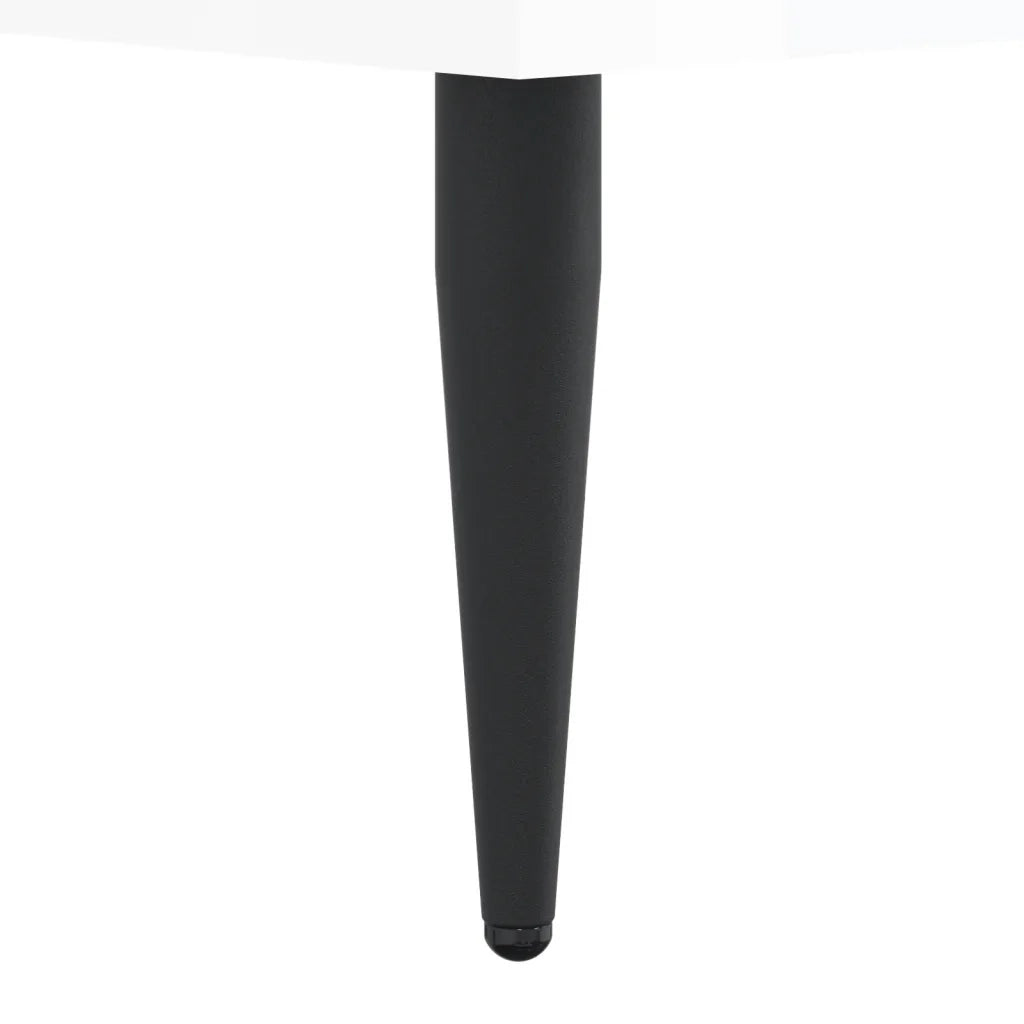Giroletto-Struttura Letto Bianco Lucido 90x200 cm in Legno Multistrato