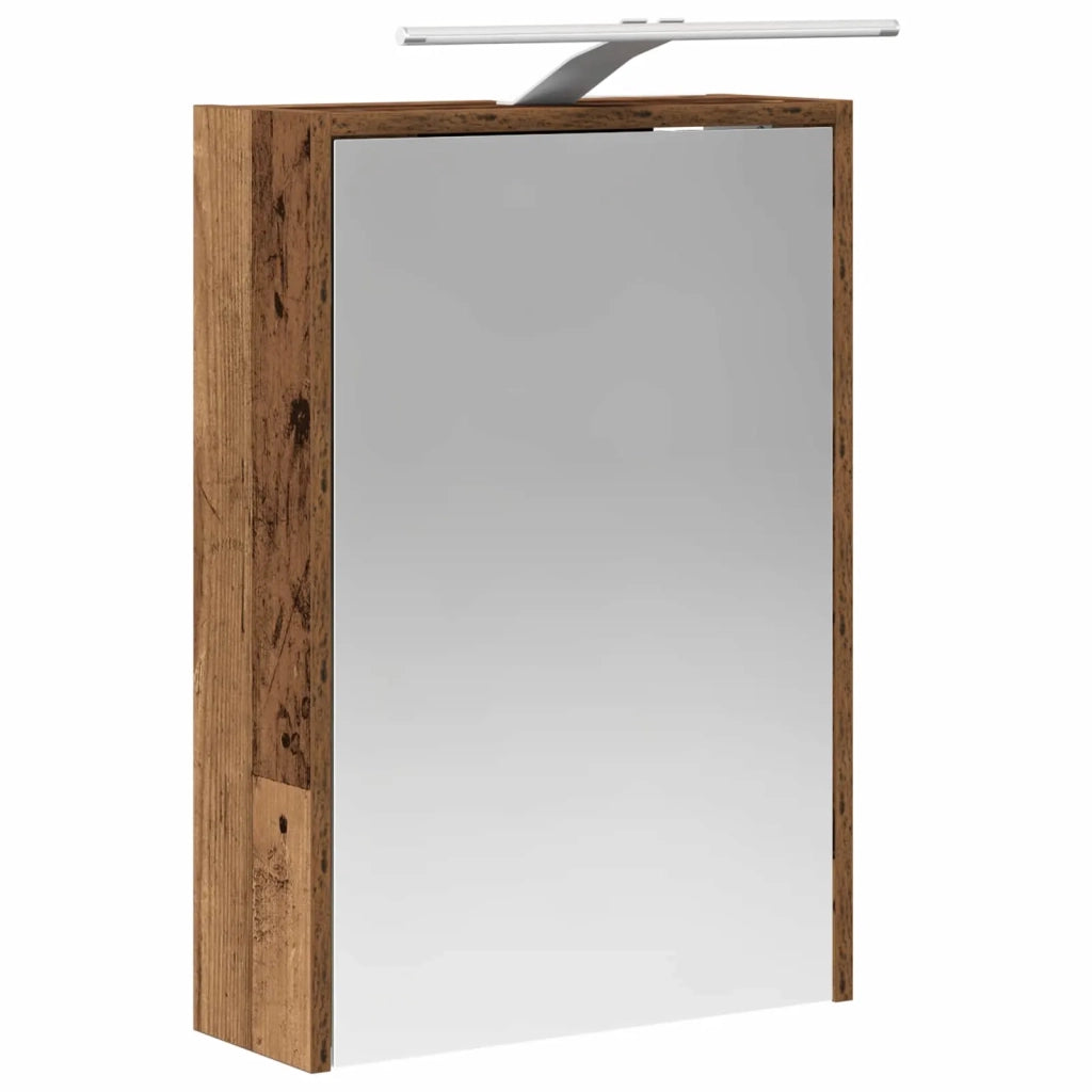 Set di Armadi da Bagno 5 pcs Legno antico 43 x 16 x 62,5 cm 3406285