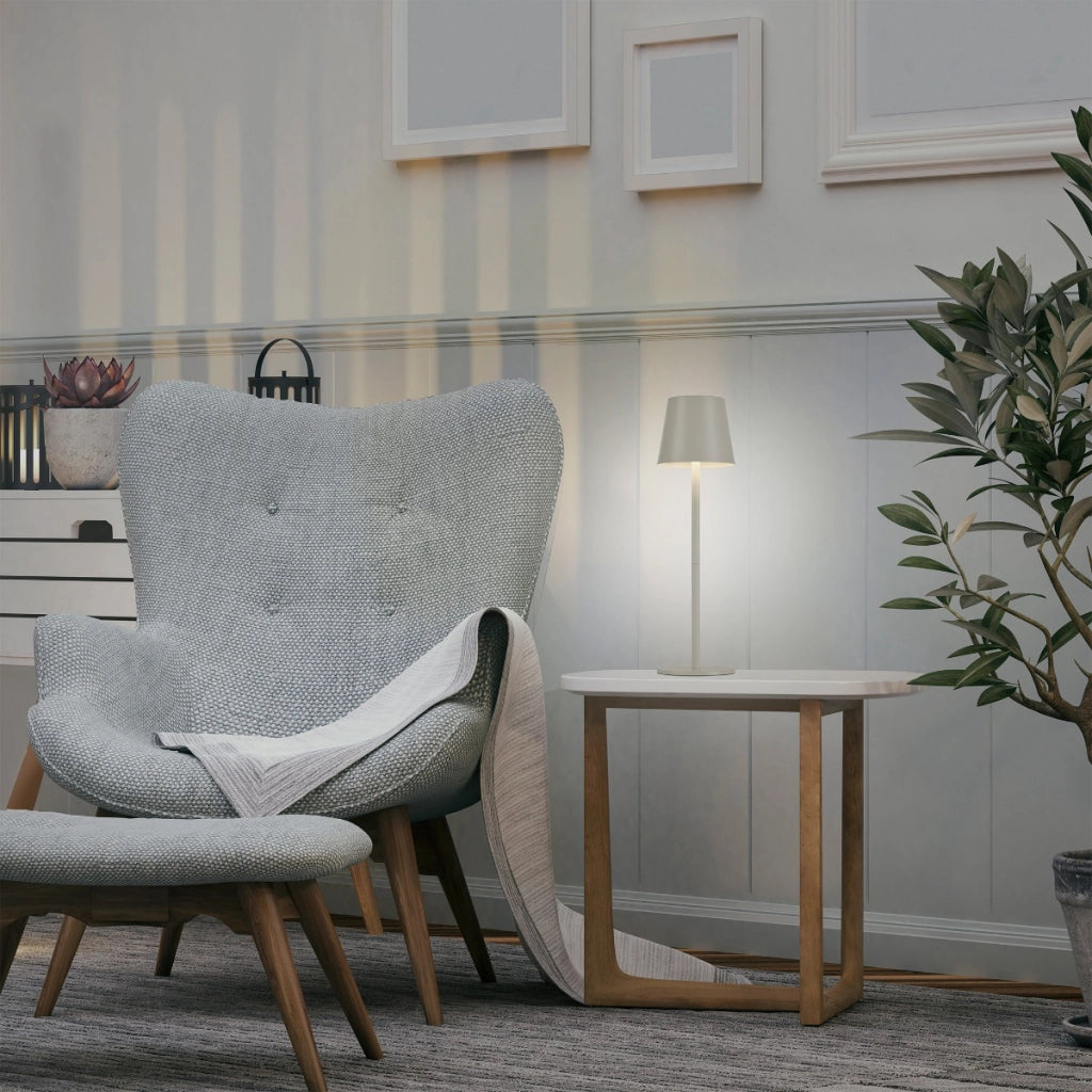 Lampada da tavolo Euria LED 3W grigia Leuchten Direkt