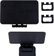 Zonnescherm per Telefono 2 Pezzi - Anti Riflessiva - Regolabile - Nero - Plastica - Adatto per iPhone/Smartphone - Cappuccio Solare