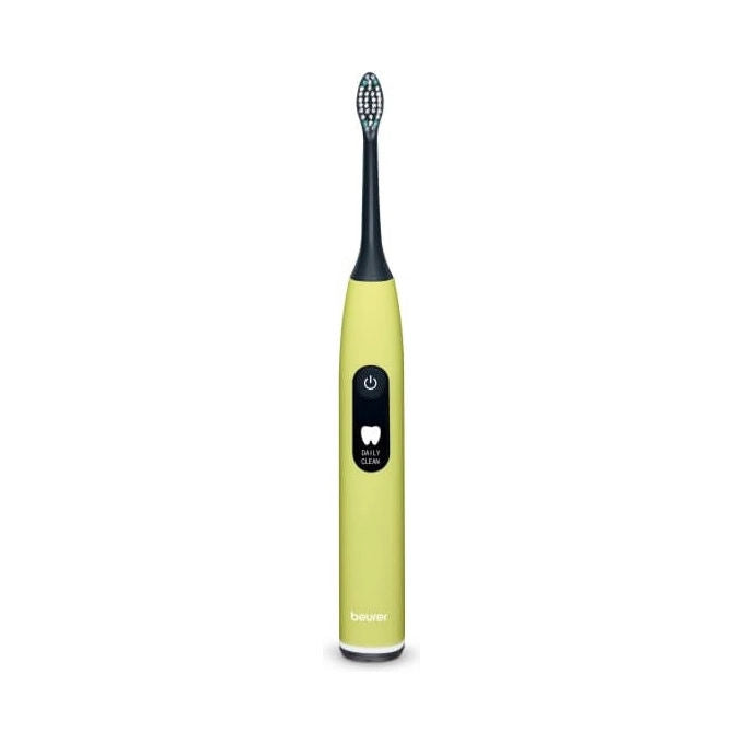 Beurer SC 50, Spazzolino Elettrico Sonico, Nero e Lime, 5 Modalita'