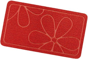 Zerbino Ingresso Assorbente Antiscivolo Asciugapassi Interno Esterno Rosso Made In Italy