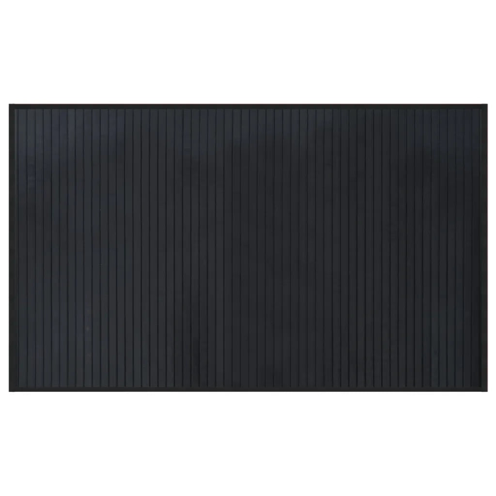 Tappeto Rettangolare Nero 60x100 cm in BambÃ¹