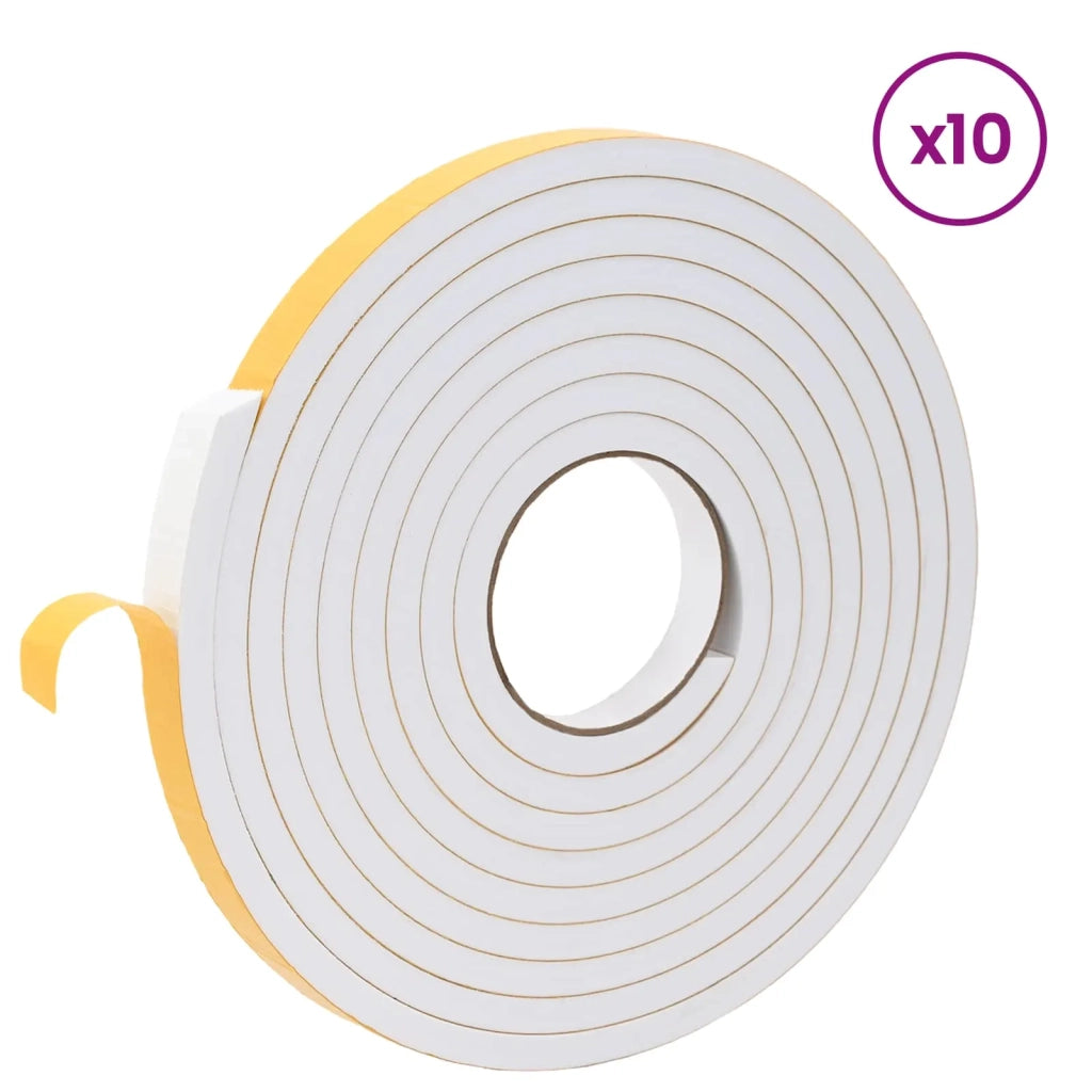 Nastro adesivo in schiuma 10 pcs Bianco 20mm x 5m Schiuma CR 42024139