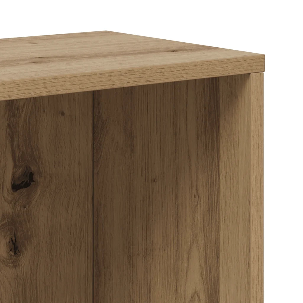 Libreria-Scaffale per Libri-Mobile di Stoccaggio Artisan Rovere 67x24x161 cm Legno ingegnerizzato