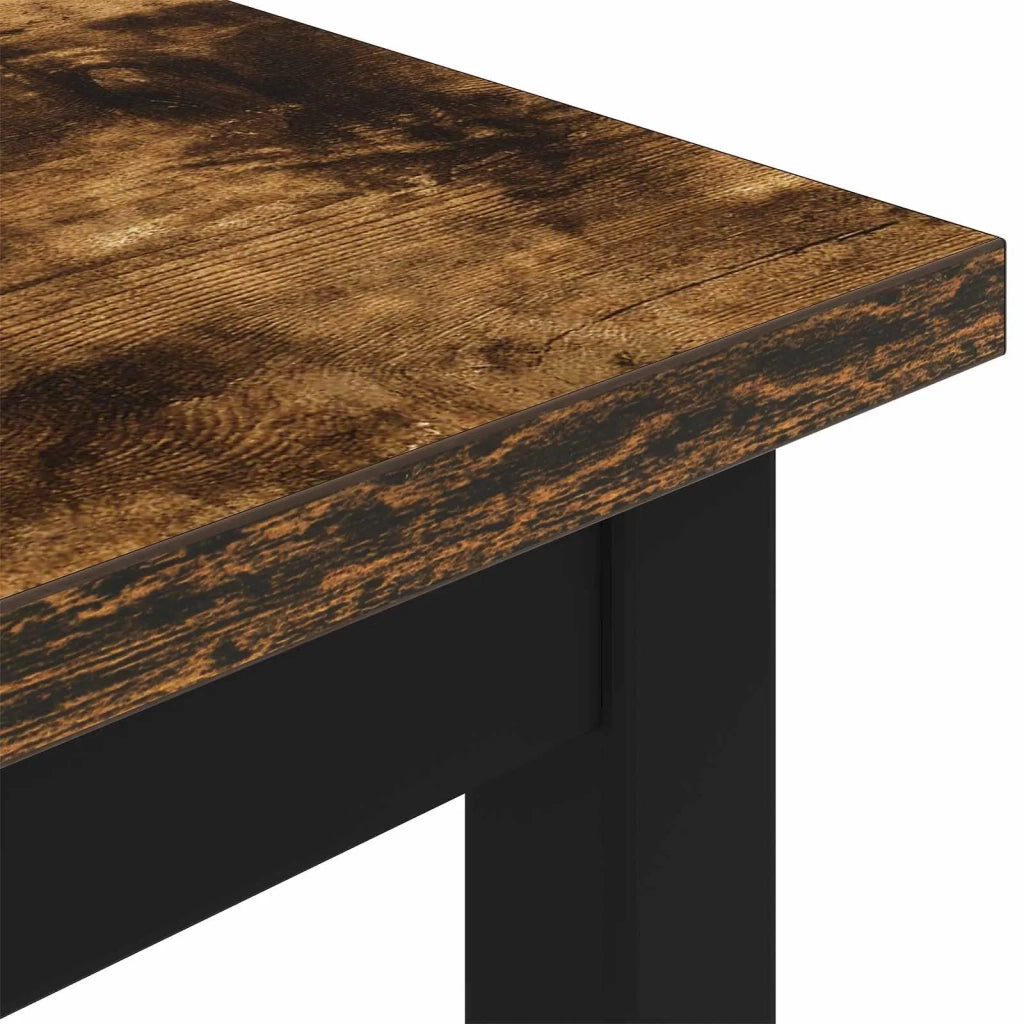 panchina Quercia Fumosa 200 x 35 x 45 cm Legno multistrato 892610