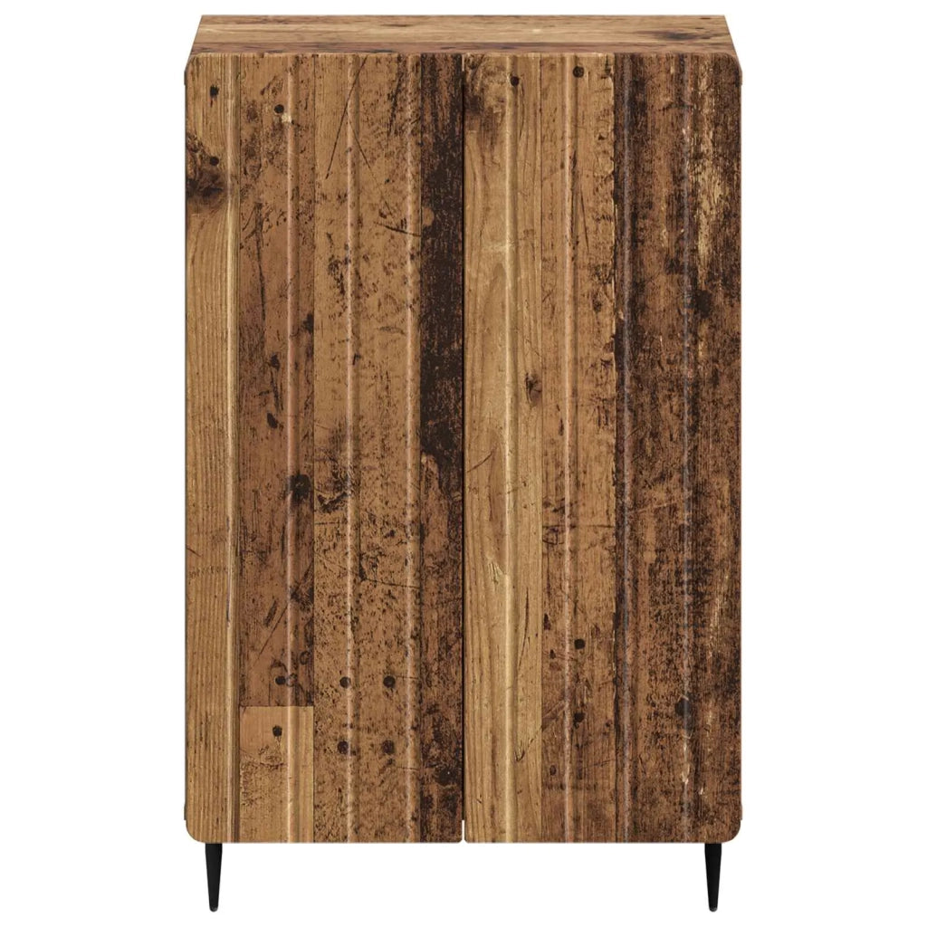 Mobile per scarpe ZWOLLE 59,5 x 39,5 x 91,5 cm Legno antico 896433