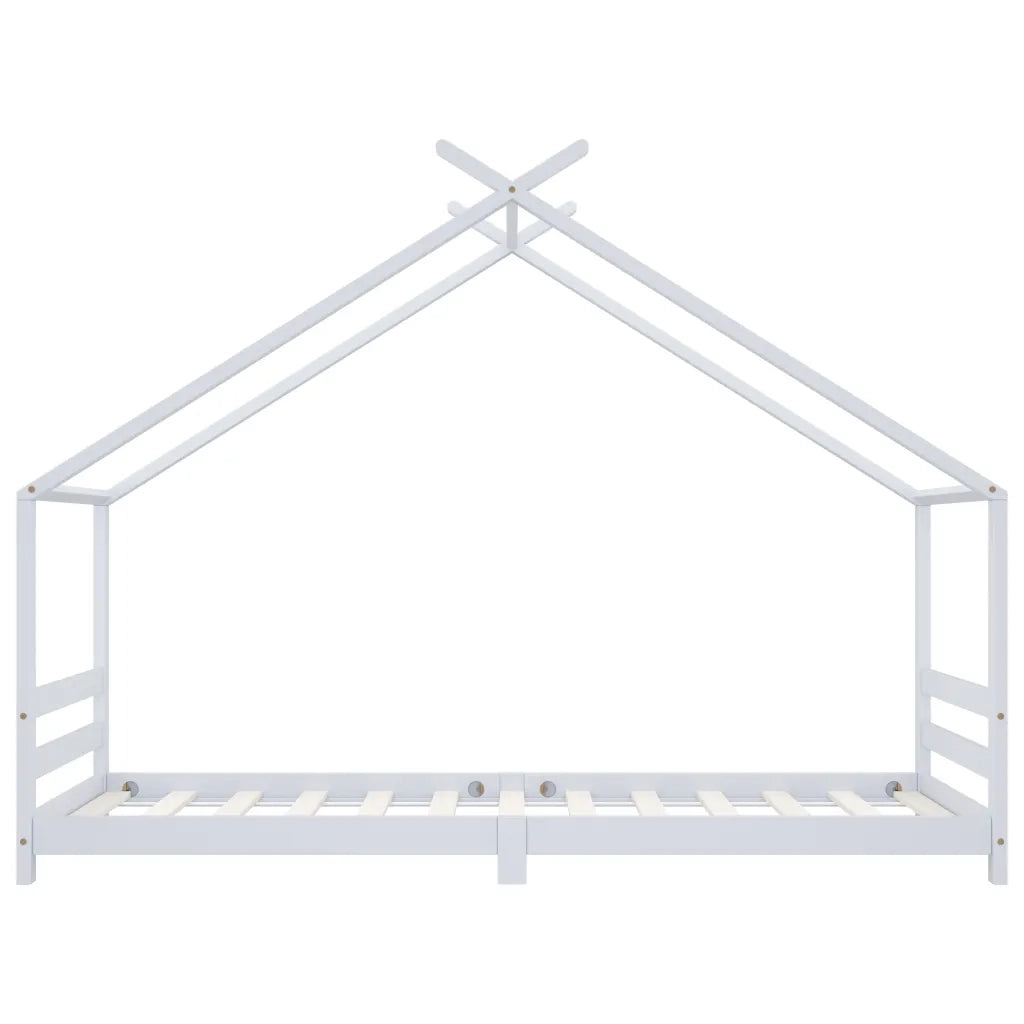Giroletto per Bambini Bianco in Massello di Pino 90x200 cm 289612