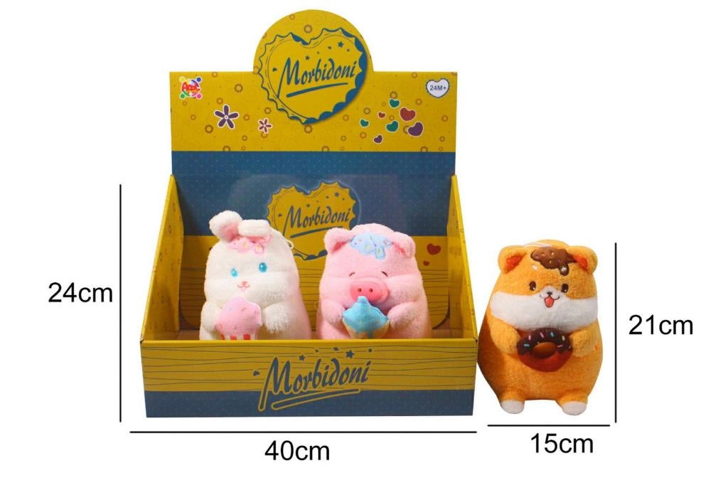 Giochi per Bambini Peluche Animali Mobidoni Vari Modelli