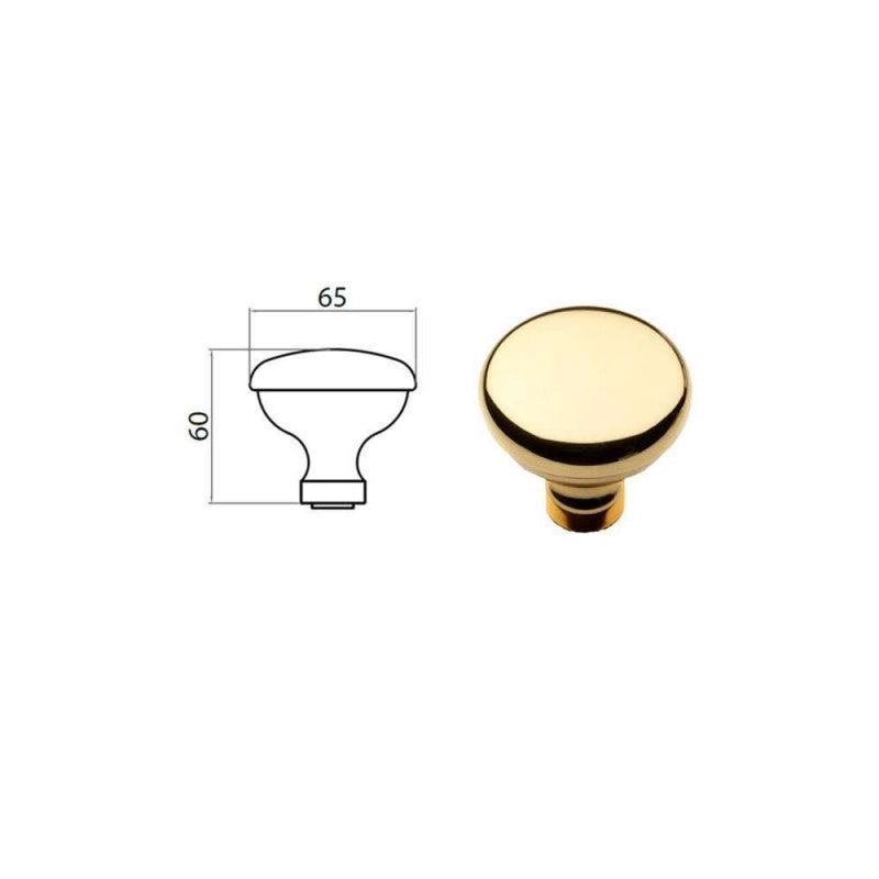 Pomolo Blindo Ott Luc 65